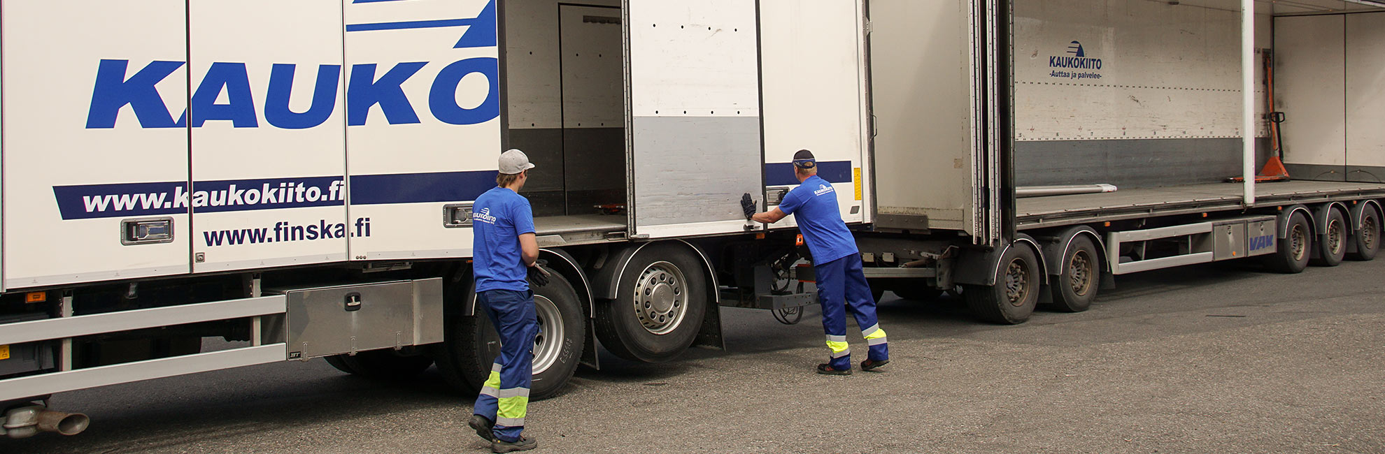 Kaukokiidon yhteistyöverkostolla kappaletavarat kulkevat alueeltamme kaikkialle Suomeen ja päinvastoin.
